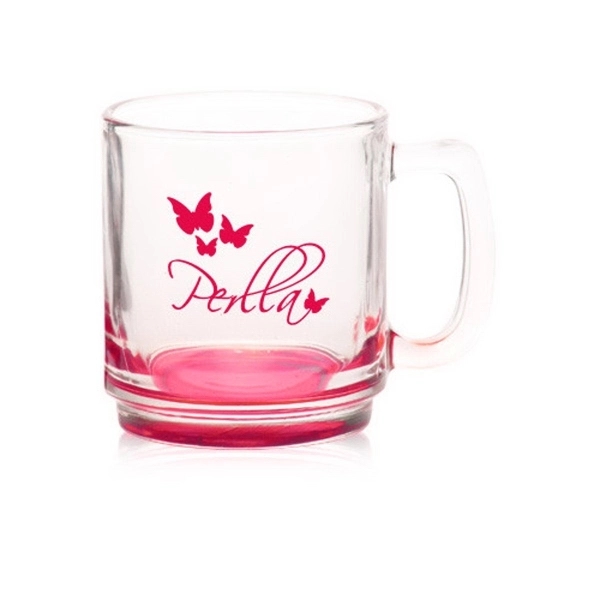 9 oz. Glass Coffee Mugs - 9 oz. Glass Coffee Mugs - Image 7 of 13