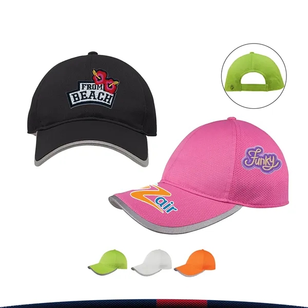 Qillburanne 3D Grid-Textured Cool & Dry Performance Cap - Qillburanne 3D Grid-Textured Cool & Dry Performance Cap - Image 0 of 8