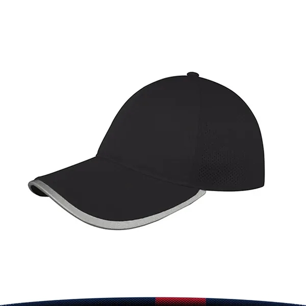 Qillburanne 3D Grid-Textured Cool & Dry Performance Cap - Qillburanne 3D Grid-Textured Cool & Dry Performance Cap - Image 6 of 8