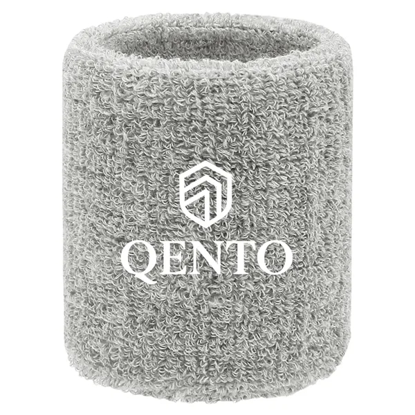 Custom Cotton Terry Sweat Wristband for Sports & Fitness - Custom Cotton Terry Sweat Wristband for Sports & Fitness - Image 3 of 8