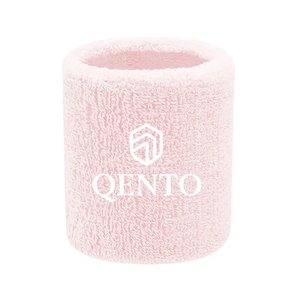 Custom Cotton Terry Sweat Wristband for Sports & Fitness - Custom Cotton Terry Sweat Wristband for Sports & Fitness - Image 4 of 8