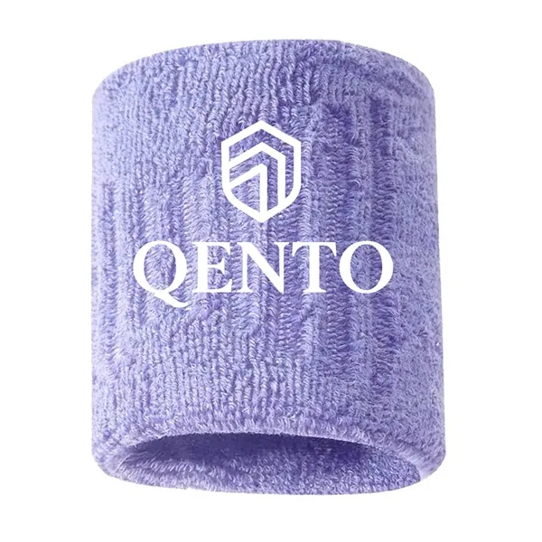 Custom Cotton Terry Sweat Wristband for Sports & Fitness - Custom Cotton Terry Sweat Wristband for Sports & Fitness - Image 8 of 8
