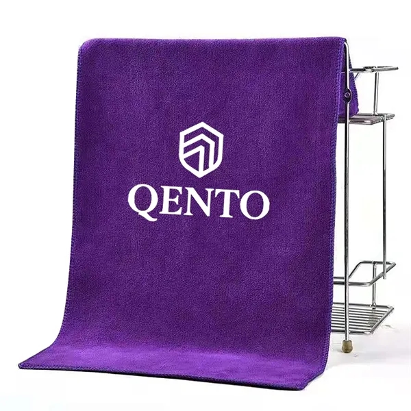 Cotton Velour Beach Towel Custom Logo & Branding - Cotton Velour Beach Towel Custom Logo & Branding - Image 2 of 9