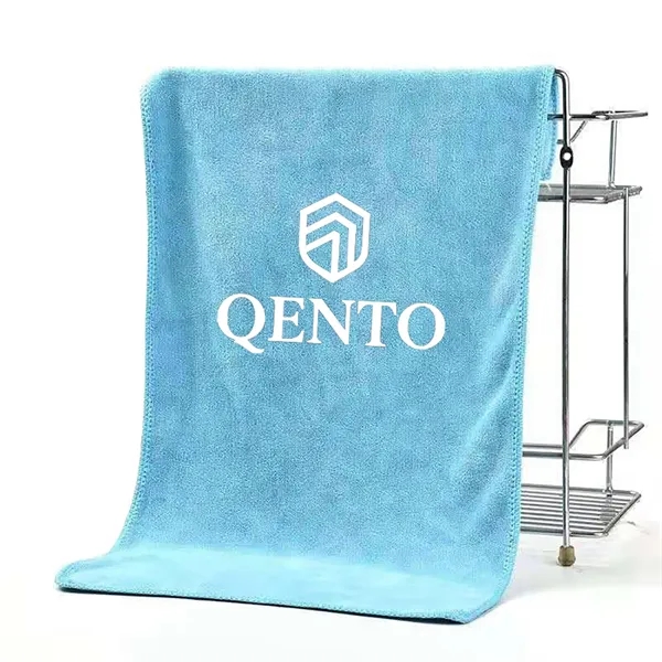 Cotton Velour Beach Towel Custom Logo & Branding - Cotton Velour Beach Towel Custom Logo & Branding - Image 6 of 9