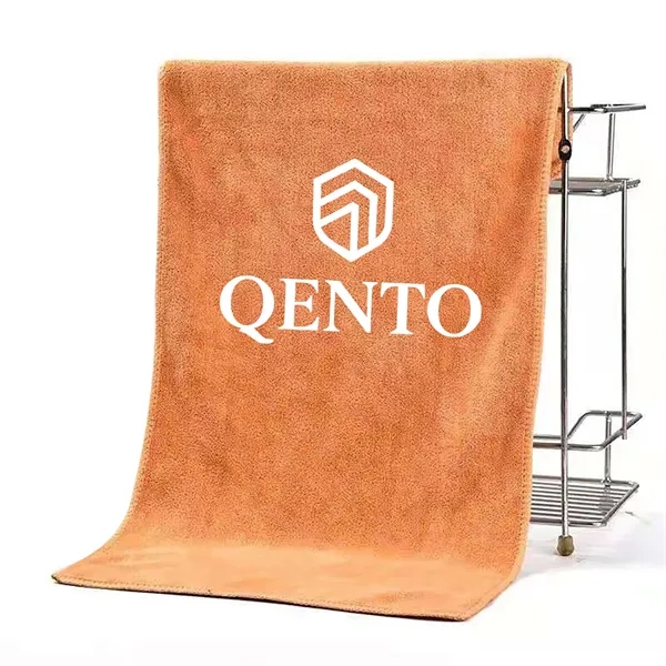 Cotton Velour Beach Towel Custom Logo & Branding - Cotton Velour Beach Towel Custom Logo & Branding - Image 8 of 9