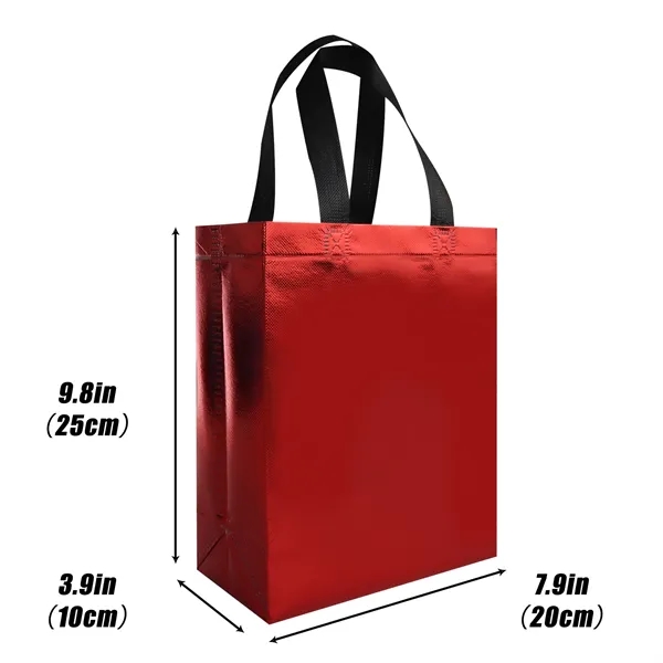 Laser Laminate Non-Woven Tote Bag with Reinforced Handles - Laser Laminate Non-Woven Tote Bag with Reinforced Handles - Image 1 of 7