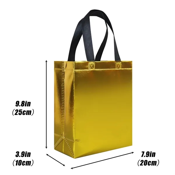 Laser Laminate Non-Woven Tote Bag with Reinforced Handles - Laser Laminate Non-Woven Tote Bag with Reinforced Handles - Image 2 of 7