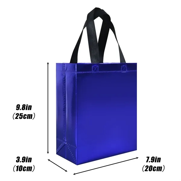 Laser Laminate Non-Woven Tote Bag with Reinforced Handles - Laser Laminate Non-Woven Tote Bag with Reinforced Handles - Image 3 of 7