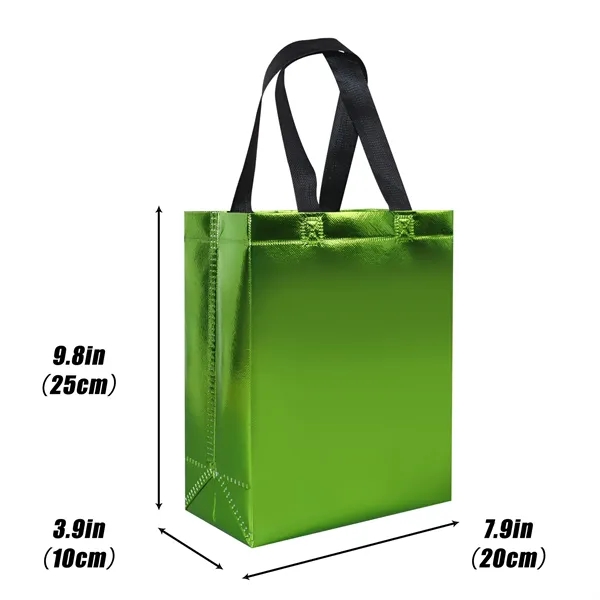 Laser Laminate Non-Woven Tote Bag with Reinforced Handles - Laser Laminate Non-Woven Tote Bag with Reinforced Handles - Image 6 of 7
