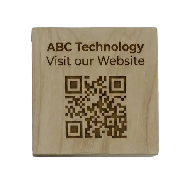 Solid Custom Engraved Display Block-Small Square - Solid Custom Engraved Display Block-Small Square - Image 1 of 3