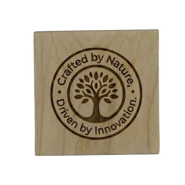 Solid Custom Engraved Display Block-Small Square - Solid Custom Engraved Display Block-Small Square - Image 3 of 3