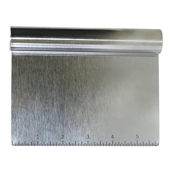 Stainless Steel Dough Cutter & Kitchen Scraper - Stainless Steel Dough Cutter & Kitchen Scraper - Image 1 of 1