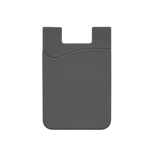 Custom Silicone Mobile Phone Card Holder