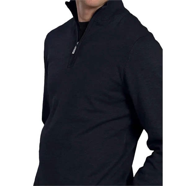 Edwards - Sweaters - Unisex Quarter-Zip Sweater - Edwards - Sweaters - Unisex Quarter-Zip Sweater - Image 3 of 6