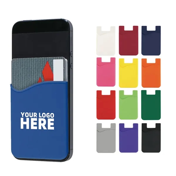 Silicone Mobile Phone Card Holder