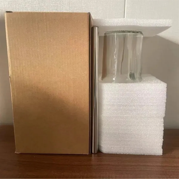 Bamboo Lids Glass Cups - Bamboo Lids Glass Cups - Image 3 of 3