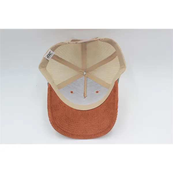 Corduroy 5 Panels Trucker Cap w/Rope - Corduroy 5 Panels Trucker Cap w/Rope - Image 9 of 31