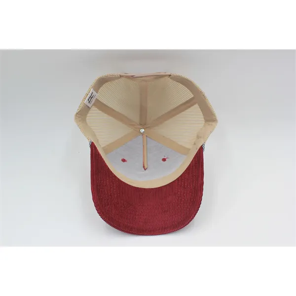 Corduroy 5 Panels Trucker Cap w/Rope - Corduroy 5 Panels Trucker Cap w/Rope - Image 14 of 31