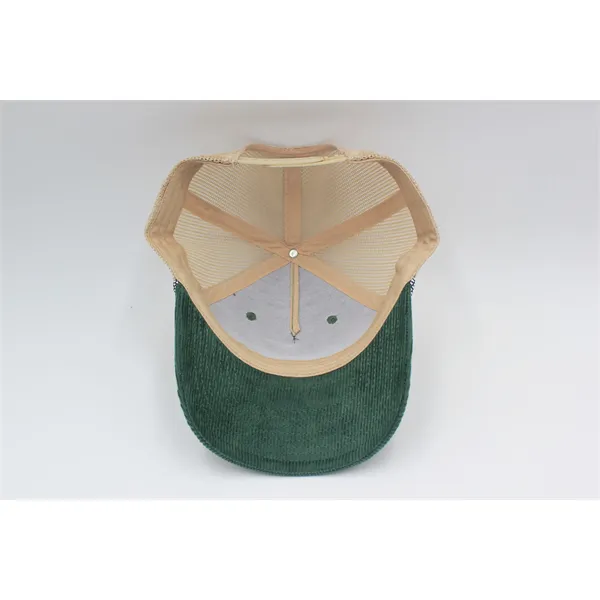 Corduroy 5 Panels Trucker Cap w/Rope - Corduroy 5 Panels Trucker Cap w/Rope - Image 19 of 31
