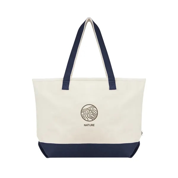 Large Starboard Recycled Cotton Canvas Tote Bag - Large Starboard Recycled Cotton Canvas Tote Bag - Image 9 of 17