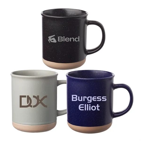 13.5 Oz. Cozy Artisan Speckled Ceramic Mug. - 13.5 Oz. Cozy Artisan Speckled Ceramic Mug. - Image 2 of 3