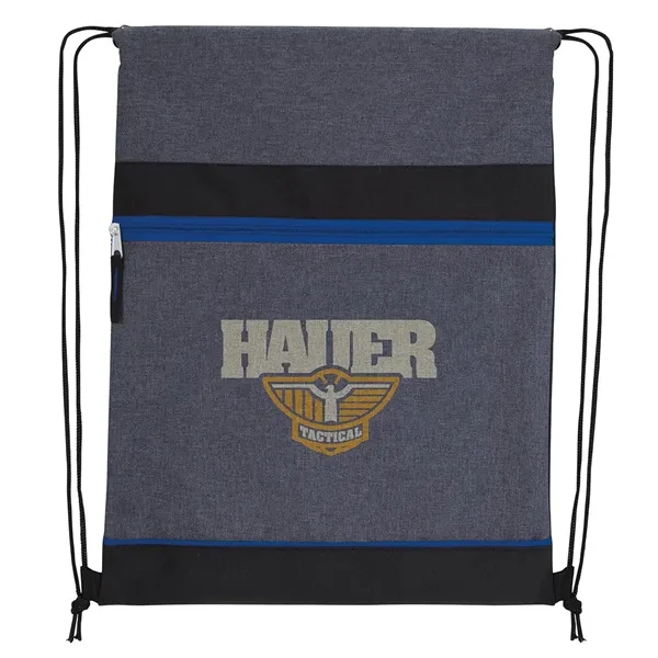 Good Value™ RPET Two-Tone Drawstring Backpack - Good Value™ RPET Two-Tone Drawstring Backpack - Image 1 of 15