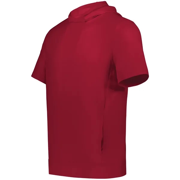 Youth Ventura Soft Knit Short Sleeve Hoodie - Youth Ventura Soft Knit Short Sleeve Hoodie - Image 3 of 7