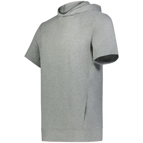 Youth Ventura Soft Knit Short Sleeve Hoodie - Youth Ventura Soft Knit Short Sleeve Hoodie - Image 6 of 7