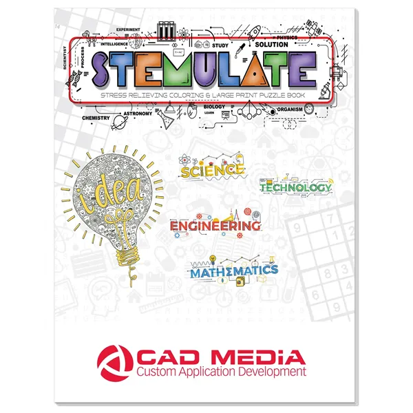 Puzzle Book: STEMulate - Puzzle Book: STEMulate - Image 0 of 2