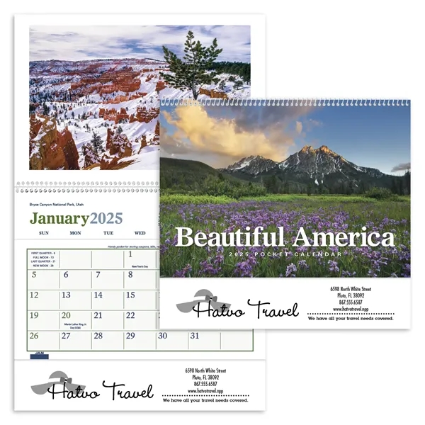 Triumph® Calendars Beautiful America Pocket Calendar