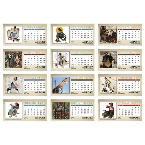 Triumph® Calendars The Saturday Evening Post Illustration... - Triumph® Calendars The Saturday Evening Post Illustration... - Image 4 of 26