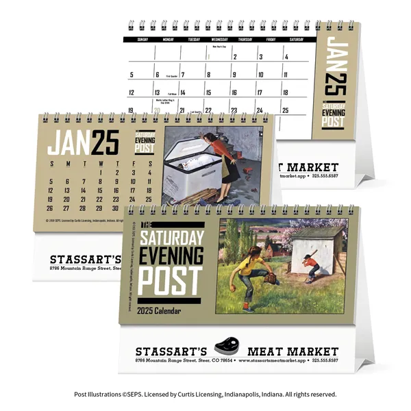 Triumph® Calendars The Saturday Evening Post Desk Calendar - Triumph® Calendars The Saturday Evening Post Desk Calendar - Image 0 of 26