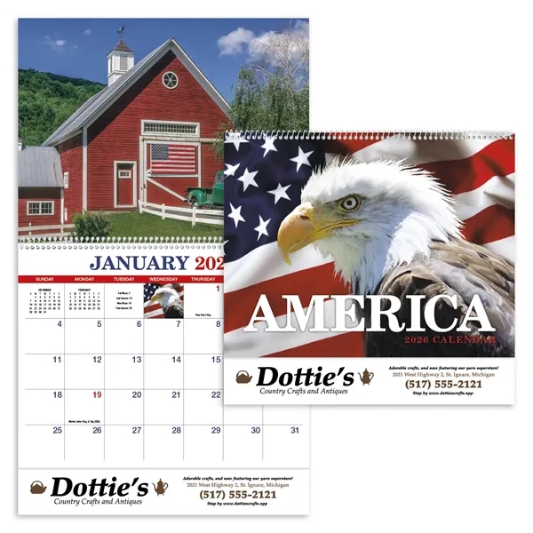 Products America Appointment Calendar - Spiral