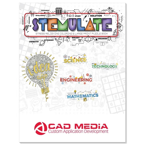 Puzzle Book: STEMulate - Puzzle Book: STEMulate - Image 0 of 2