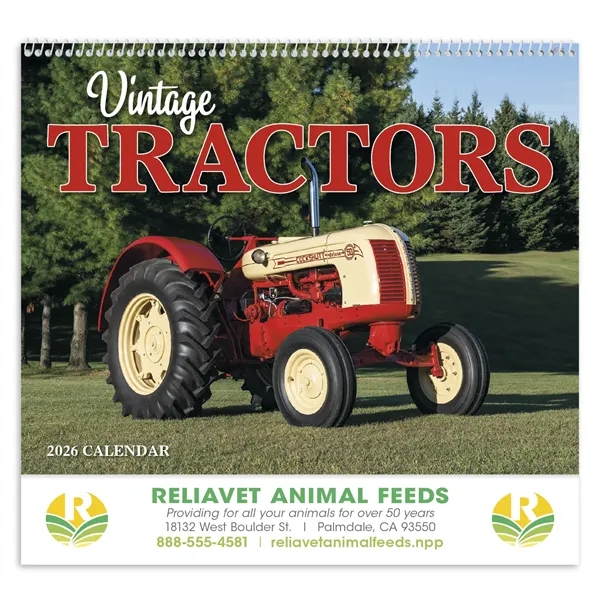 Products Vintage Tractors Appointment Calendar - Spiral - Products Vintage Tractors Appointment Calendar - Spiral - Image 1 of 31