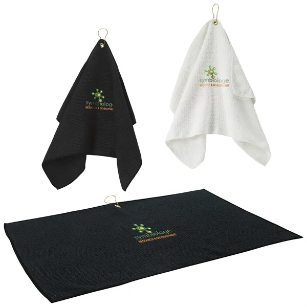 Golf Waffle Towel - Golf Waffle Towel - Image 0 of 4