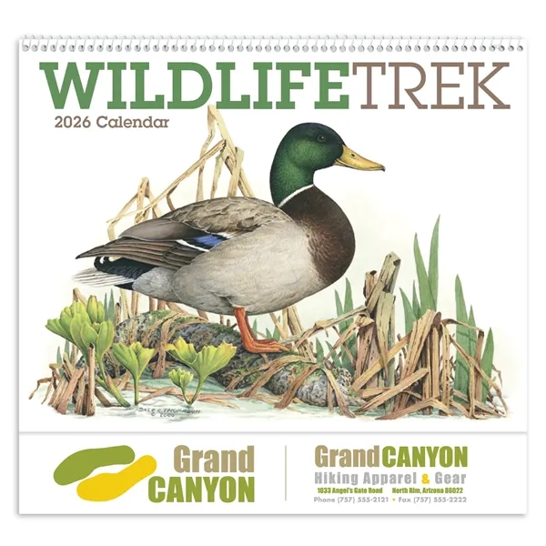 Good Value™ Wildlife Trek - Spiral Calendar - Good Value™ Wildlife Trek - Spiral Calendar - Image 1 of 31