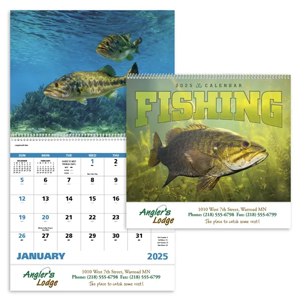 Good Value™ Fishing - Spiral Calendar - Good Value™ Fishing - Spiral Calendar - Image 0 of 30
