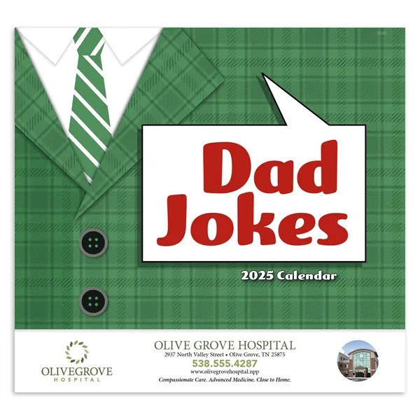 Good Value™ Dad Jokes - Stapled Calendar - Good Value™ Dad Jokes - Stapled Calendar - Image 1 of 30