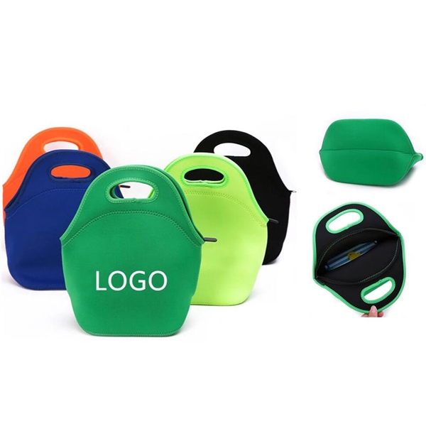 Waterproof Thermal Insulated Neoprene Lunch Bag Cooler - Waterproof Thermal Insulated Neoprene Lunch Bag Cooler - Image 0 of 0