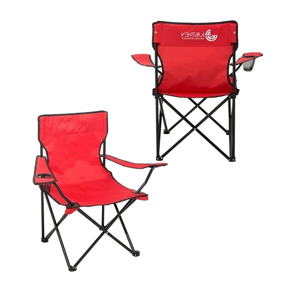 Folding Captains Camping Chair - Folding Captains Camping Chair - Image 0 of 13