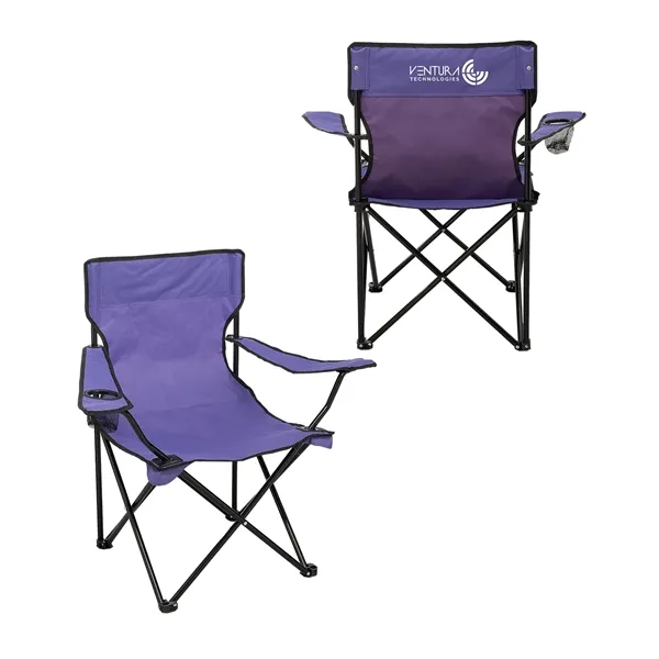 Folding Captains Camping Chair - Folding Captains Camping Chair - Image 11 of 13