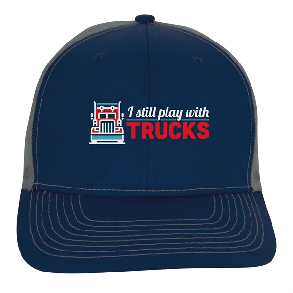 Snapback Meshback Trucker Cap - Snapback Meshback Trucker Cap - Image 40 of 42