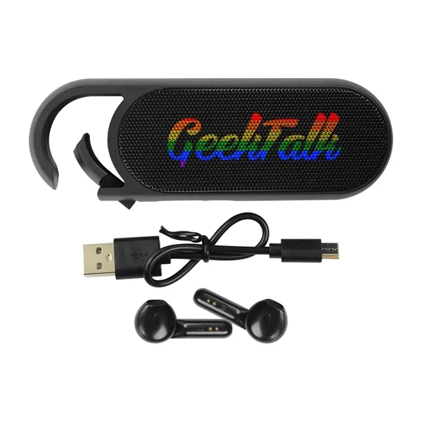 Sync Truly Wireless Earbuds and Bluetooth® Speaker Set - Sync Truly Wireless Earbuds and Bluetooth® Speaker Set - Image 6 of 28