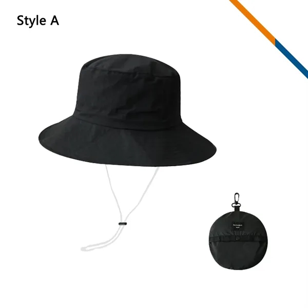 PeakBrim Foldable Hiking Bucket Hat With String - PeakBrim Foldable Hiking Bucket Hat With String - Image 7 of 20
