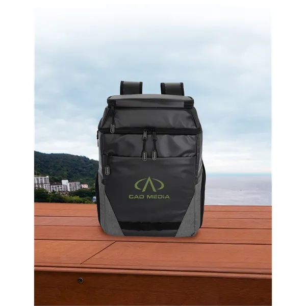Koozie® Empire Recycled PVB Cooler Backpack - Koozie® Empire Recycled PVB Cooler Backpack - Image 8 of 8
