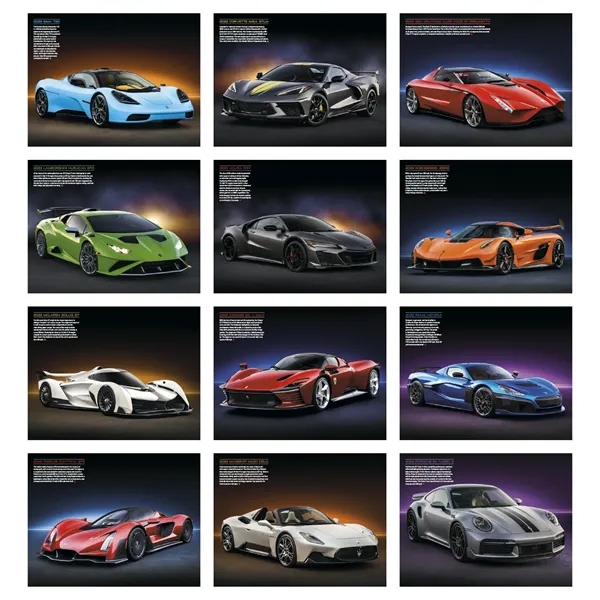 Triumph® Calendars Exotic Cars Calendar - Triumph® Calendars Exotic Cars Calendar - Image 2 of 12