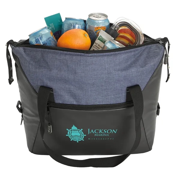 Koozie® Empire Recycled PVB Cooler Tote - Koozie® Empire Recycled PVB Cooler Tote - Image 12 of 15