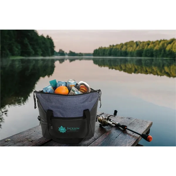 Koozie® Empire Recycled PVB Cooler Tote - Koozie® Empire Recycled PVB Cooler Tote - Image 15 of 15