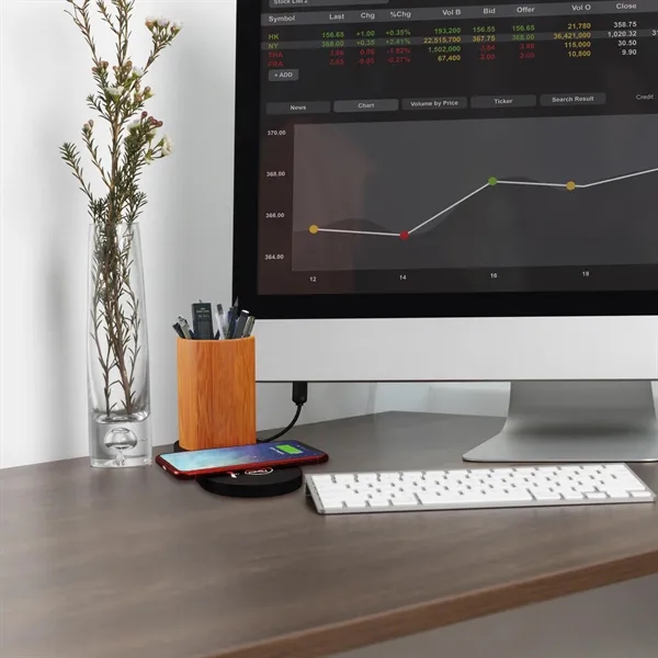 SCX Innovative Design™ Desk Organizer with 10W Charging Base - SCX Innovative Design™ Desk Organizer with 10W Charging Base - Image 15 of 16